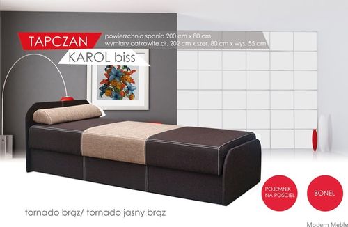 Tapczan Karol 1  80x200 na Arena.pl