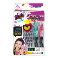 ZESTAW DO STYLIZACJI PAZNOKCI 2 LAKIERY 9052