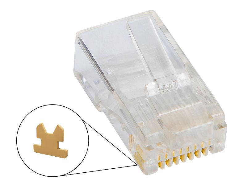 Wtyk telefoniczny 8p8c (RJ45) linka zdjęcie 1
