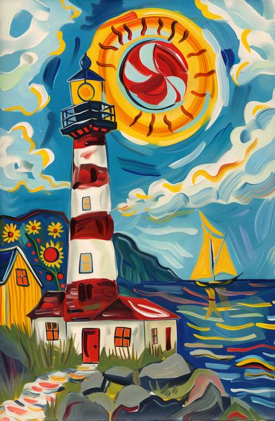 Plakat 53x81cm Żywa Przystań zdjęcie 1