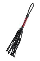 anonymo flogger, pu leather, black, 45 cm