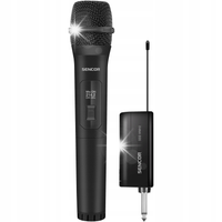 Czuły mikrofon bezprzewodowy z odbiornikiem 214.2MHz do głośnika karaoke
