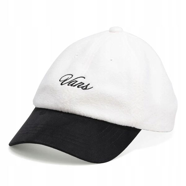 Vans Script Curved Bill Jockey Cap - Marshmallow one size zdjęcie 1