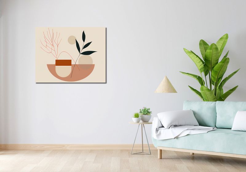 Obraz 90x70cm Botaniczna Przymiarka zdjęcie 2