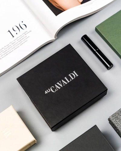 mały, poziomy portfel damski ze skóry naturalnej na zatrzask - 4u cavaldi na Arena.pl