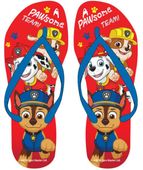 JAPONKI KLAPKI DZIECIĘCE dla chłopca Psi Patrol PAW PATROL 30/31 czerwone