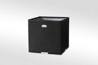 Donica ogrodowa technorattanowa 46x46x46