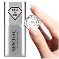 SEMILAC 2in1 Base&Top Hard Baza + Top do lakierów hybrydowych 7ml
