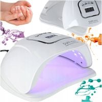 LAMPA UV X10 Mocna Lampa Do Paznokci Hybryd Żeli UV LED Sun x10 Max LCD