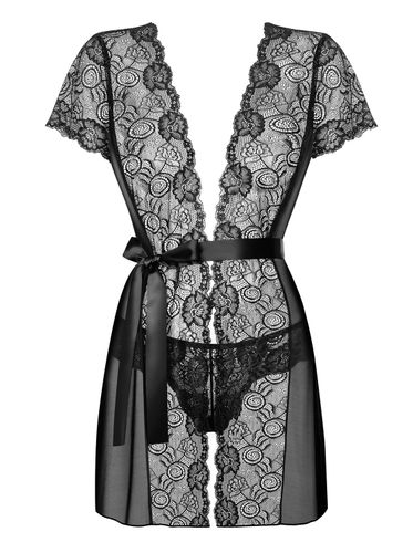 alluria peignoir szlafrok i stringi s/m na Arena.pl