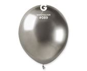 Balony shiny srebrny #089, 12 cm 100 szt.