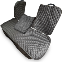 Mata Pod Fotelik Samochodowy Ochronna Osłona Fotela Pikowana Ekoskóra Duża