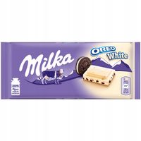 CZEKOLADA MLECZNA MILKA OREO WHITE 100g