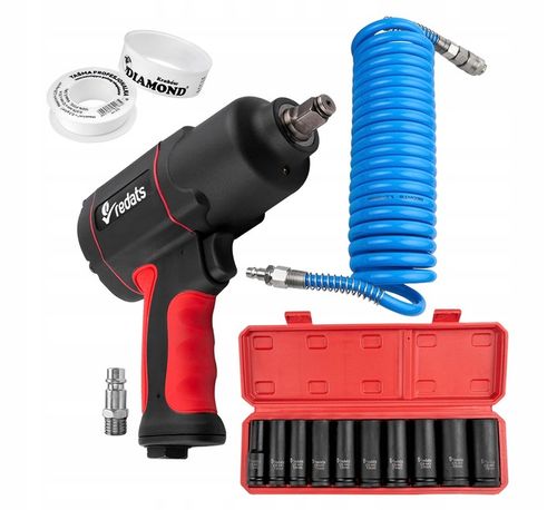 KLUCZ UDAROWY 1/2 REDATS NASADKI ADAPTER WĄŻ TAŚMA na Arena.pl