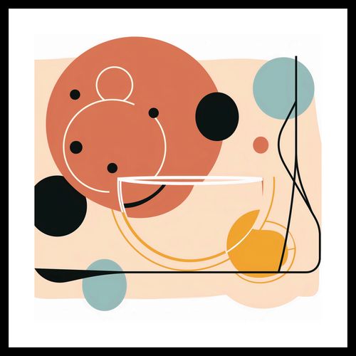 Plakat 50x50cm Harmonia Ciepła na Arena.pl