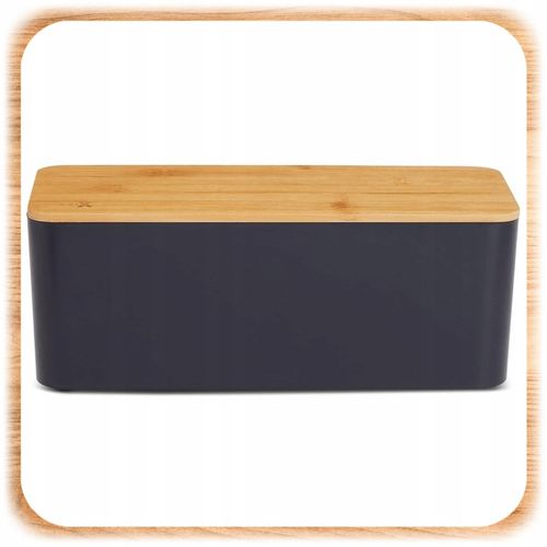 ORGANIZER NA KABLE POJEMNIK PUDEŁKO NA LISTWY KABLI PRZEWODY BOX DREWNO L na Arena.pl