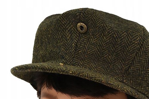 Kaszkiet męski OCIEPLANY Czapka Old School 50% WEŁNY Pako Jeans Retro Style na Arena.pl