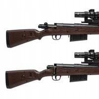 KARABIN SNAJPERSKI PISTOLET NA KULKI PLASTIKOWE LUNETA Z REGULACJĄ LASER