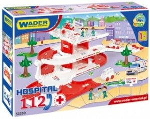 KID CARS 3D SZPITAL WADER - 53330  A1 na Arena.pl