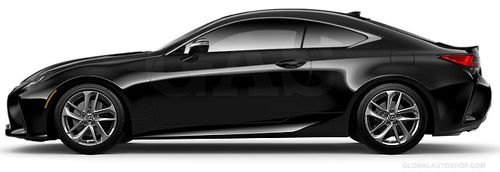 LEXUS RC - Listwy CHROM na drzwi boczne chromowane na Arena.pl