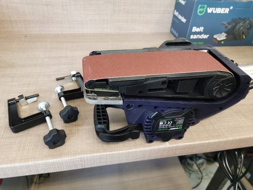 SZLIFIERKA TAŚMOWA CZYSZCZARKA DO DREWNA na Arena.pl