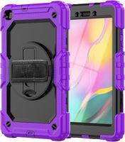 Etui do Samsung Galaxy Tab A7 Lite 8,7" z Paskiem na Ramię Fioletowe