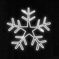 Śnieżynka z gwiazdką LED XXL! WIELKA!