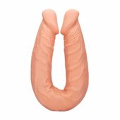 Dildo Dwustronne 46 Cm Kremowe