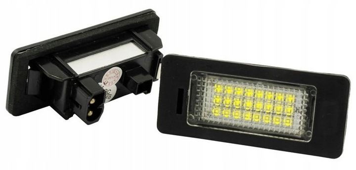 PODŚWIETLENIE TABLICY REJESTRACYJNEJ LED DO BMW E39 E60 E61 X5 E90 E91 E93 zdjęcie 3