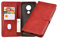 Etui portfel Wallet do Nokia C21 czerwony