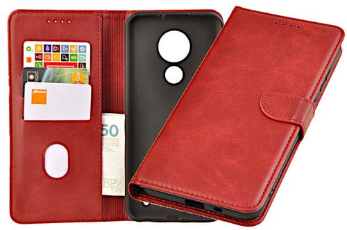 Etui portfel Wallet do Nokia C21 czerwony na Arena.pl