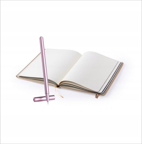 Notes metaliczny A5 nadruk UV WALENTYNKI planner NOTATNIK na Arena.pl