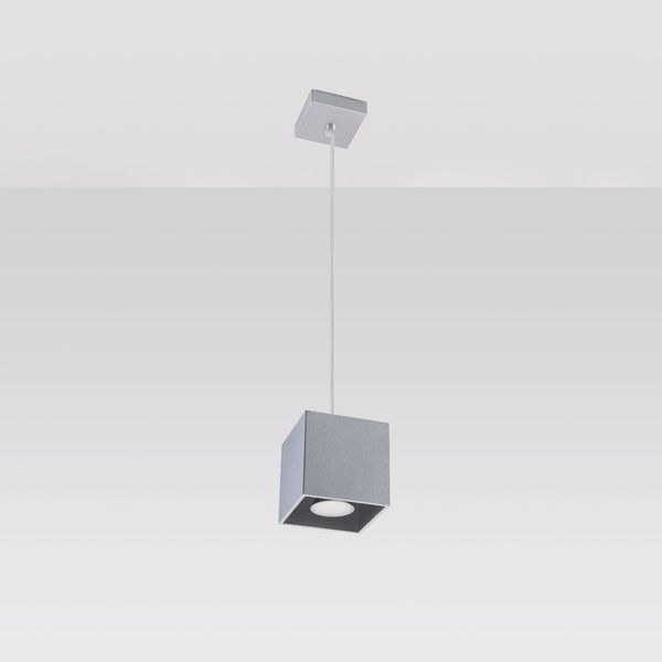 Lampa wisząca QUAD 1 szary zdjęcie 2