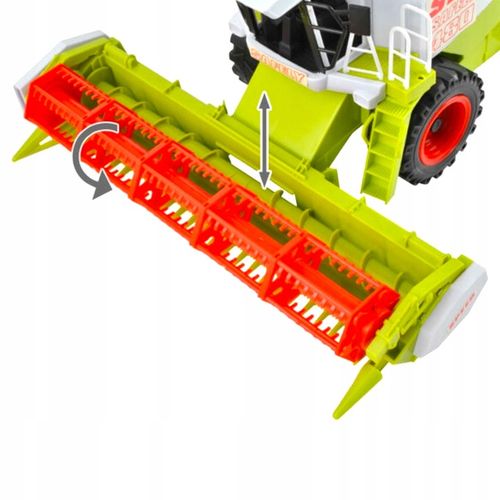 CLAAS LEXION DUŻY KOMBAJN ZBOŻOWY RUCHOME ELEMENTY NAPĘD TRAKTOR ZABAWKA na Arena.pl