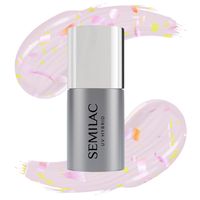 SEMILAC Top matowy na lakier hybrydowy no wipe matte peach galaxy T26 7ml