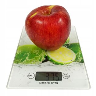 Waga kuchenna elektroniczna z wyświetlaczem Limonka 1g-5kg