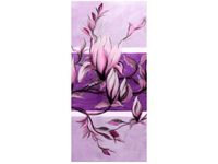 OBRAZ FIOLETOWY KWIAT MAGNOLII
