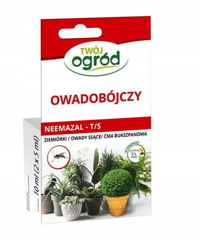 NEEMAZAL na ZIEMIÓRKI 10ml ŚRODEK do PODLEWANIA Roślin Domowych na Arena.pl