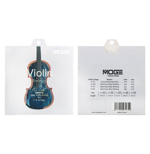 Struny do skrzypiec 1/4 Aluminium MOGE V1 Komplet na Arena.pl