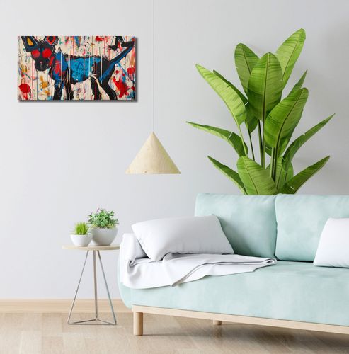 Obraz 60x30cm Miejski Pies na Arena.pl