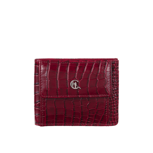 Mały portfel skórzany Canaletto z wzorem krokodylej skóry PD1055cs162 RFID na Arena.pl