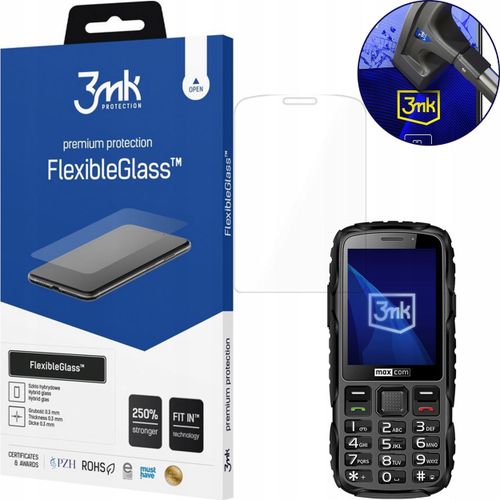 Szkło Hybrydowe Maxcom Strong MM920 - 3mk FlexibleGlass na Arena.pl