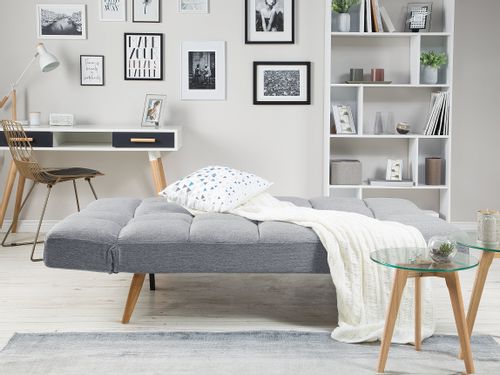 Sofa rozkładana jasnoszara INGARO na Arena.pl