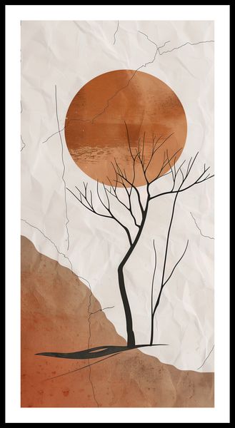 Plakat 50x100cm Surowość Pustyni zdjęcie 3