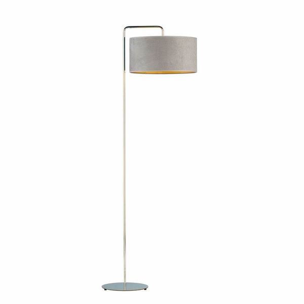 Lampa podłogowa BOLIVIA GOLD stal szara zdjęcie 1
