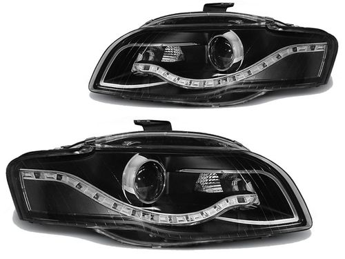 Lampy Reflektory AUDI A4 B7 04-08R LED DO DZIENNEJ na Arena.pl