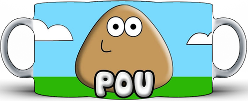 Kubek ceramiczny Pou - gra wideo na Arena.pl