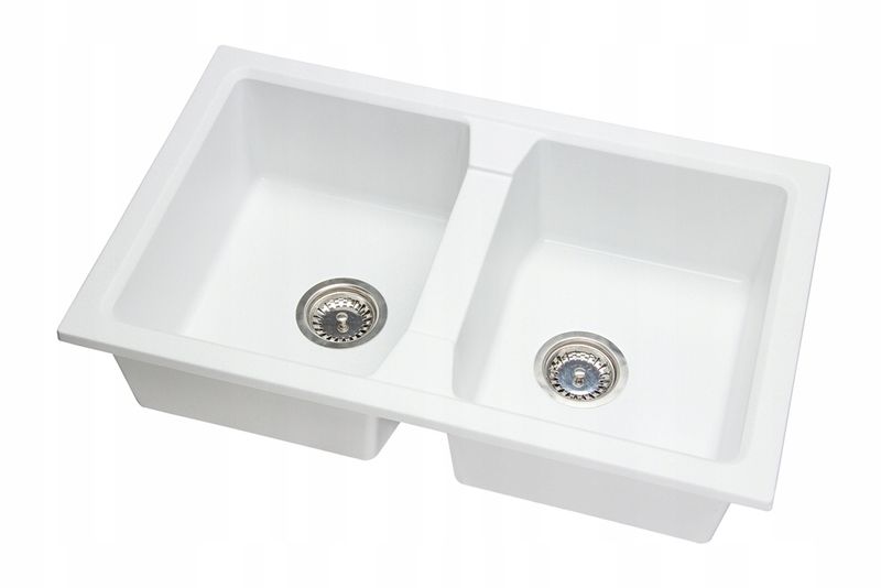 ZLEW ZLEWOZMYWAK GRANIT 8 kolorów 77x48 + SYFON zdjęcie 6