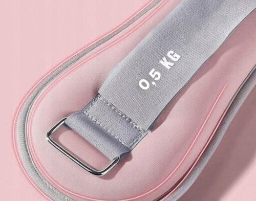 OBCIĄŻNIKI CIĘŻARKI NA KOSTKI NADGARSTKI RĘCE NOGI 2x0,5KG CIĘŻARKI FIT.ME na Arena.pl