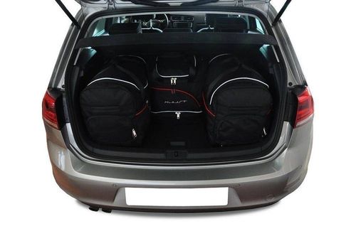 VW GOLF HATCHBACK 2012+ TORBY DO BAGAŻNIKA 4 SZT KJUST na Arena.pl